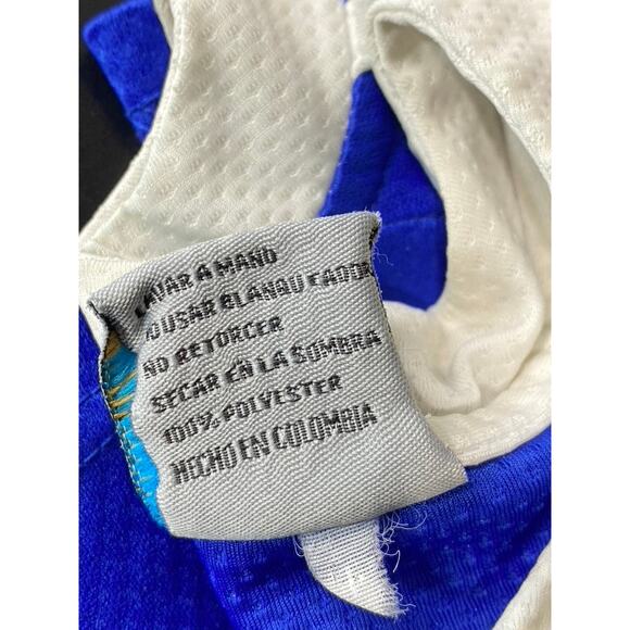 MILLONARIOS Vintage Blue/White FC Colombia 2009 Adidas Soccer Jersey SZ S - Picture 11 of 11